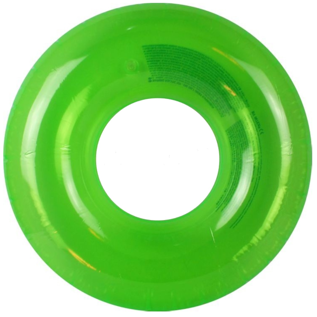 Nafukovací kruh INTEX barevný 76 cm - zelený