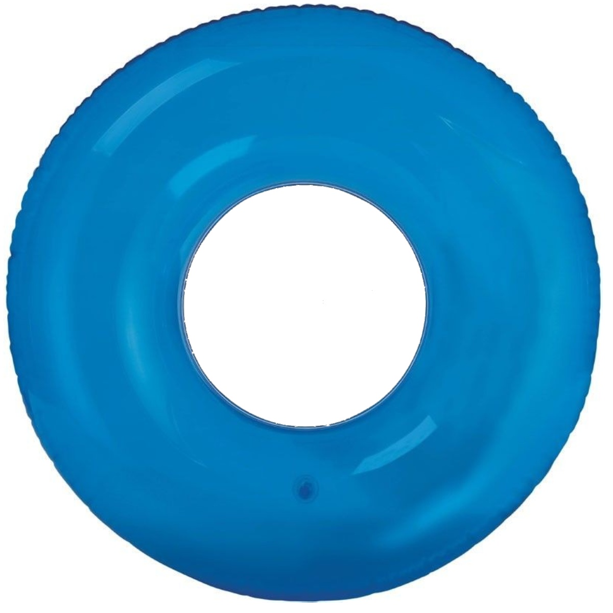 Nafukovací kruh INTEX barevný 76 cm - modrý